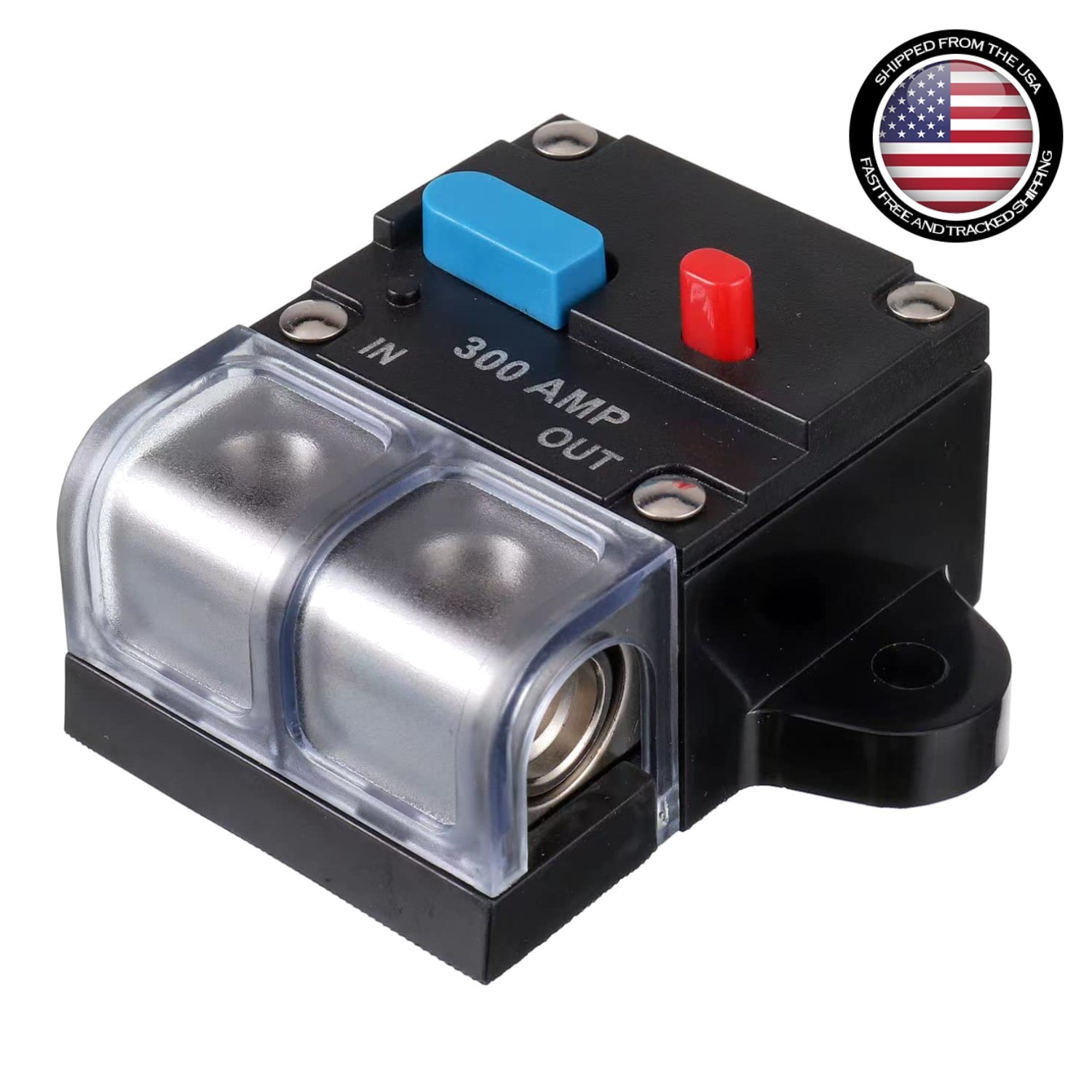 Waterproof Car Circuit Breaker Fuse Reset 30-300 Amp 12V-32V DC Car Boat Auto