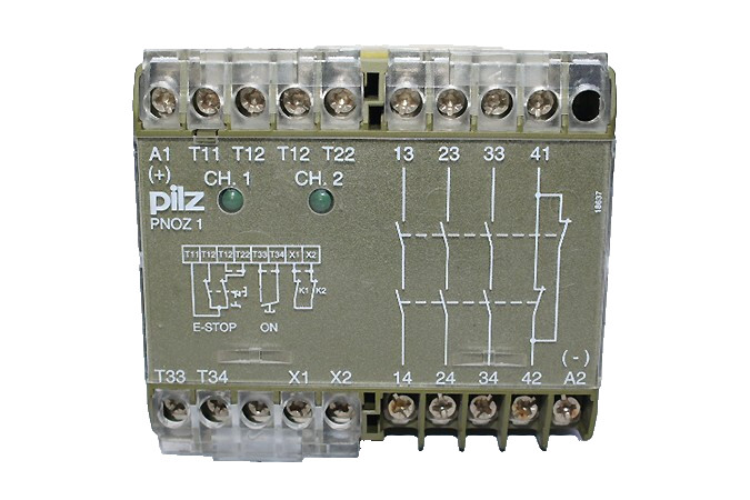 Pilz PNOZ 1 24V DC 3S1O Safety Relay 475695