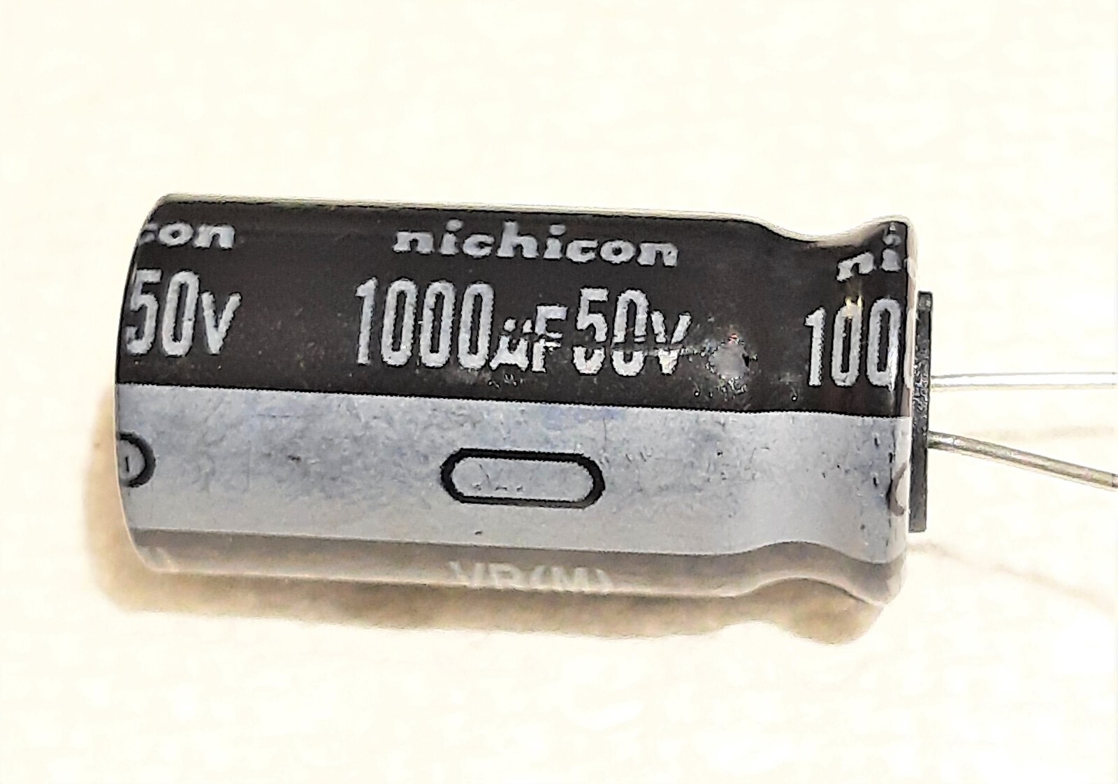 2 pcs. Nichicon 1,000uF 50V UVR1H102MHD Alum Electrolytic Cap with Radial Leads