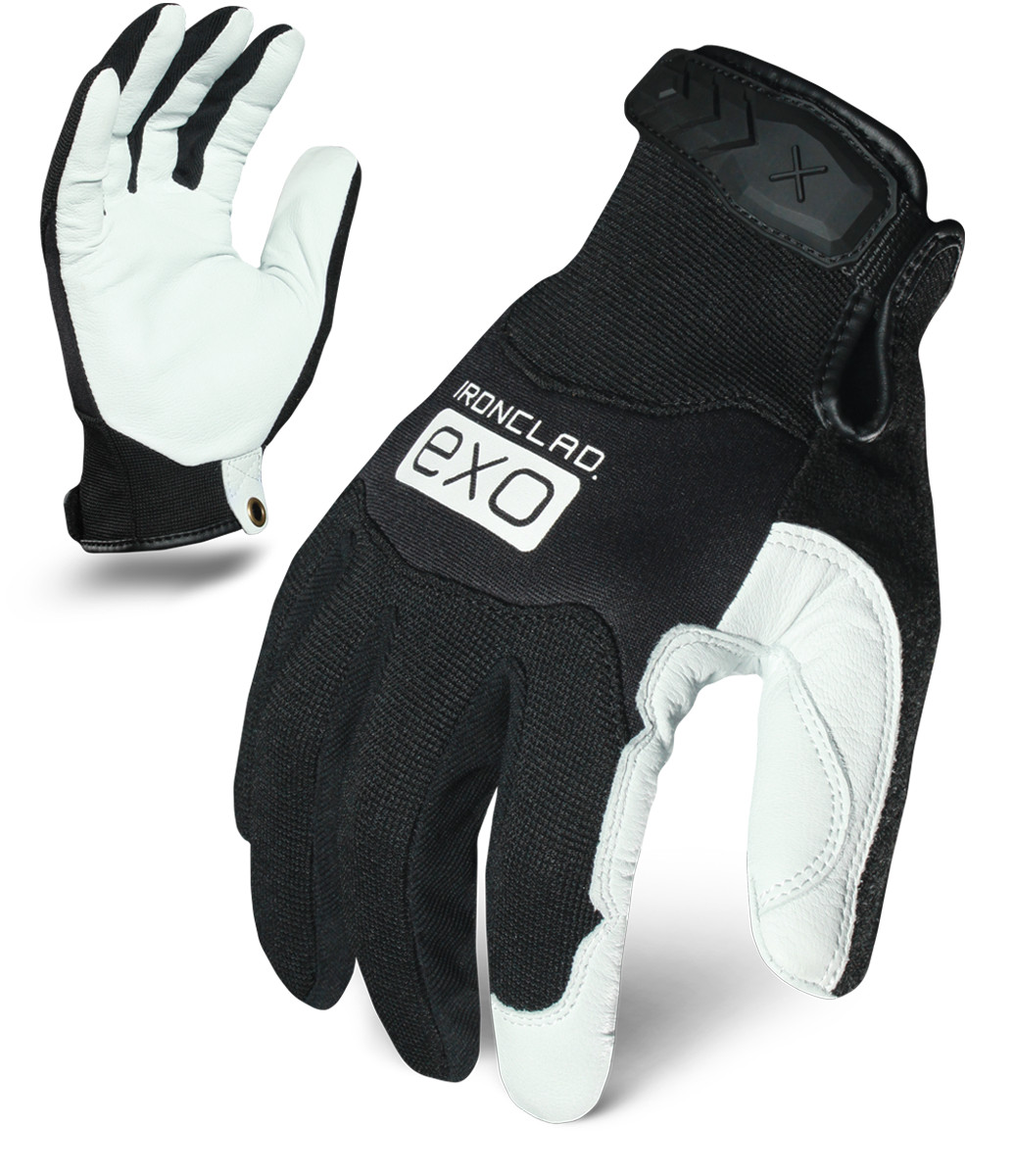 IronClad Gloves EXO2-MPLW White Goat Skin Leather Stormtrooper – Select Size