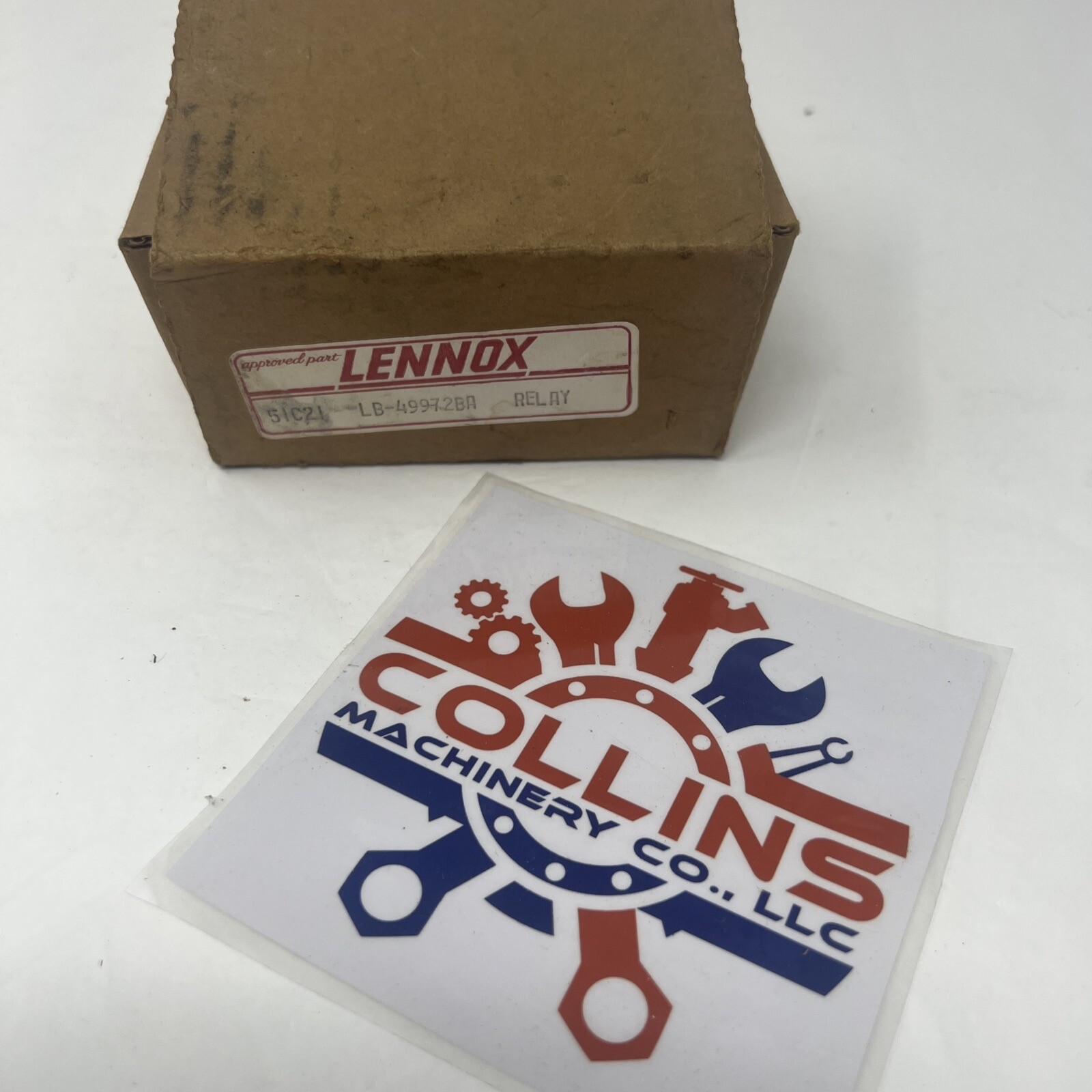 NEW IN BOX LENNOX # 51C21 LB-49972BA RELAY