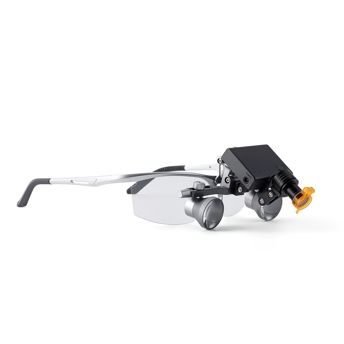 AZDENT Dental Surgical Medical 2.5X Ergo Binocular Loupes +5W LED Head Light