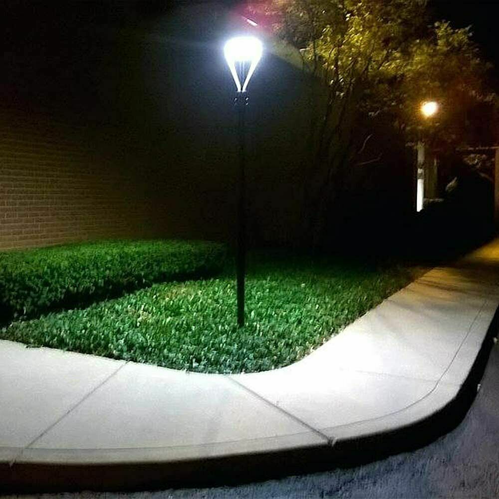 80W LED Pole Mount Circular Street Light 5000K Roadway Post Top Light Photocell