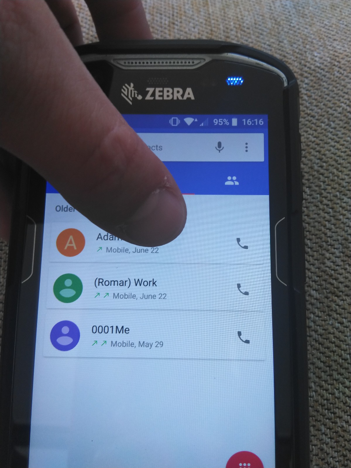 Zebra TC57 TC57HO 4G LTE Touch Mobile Computer Barcode Scanner Unlocked Refurb