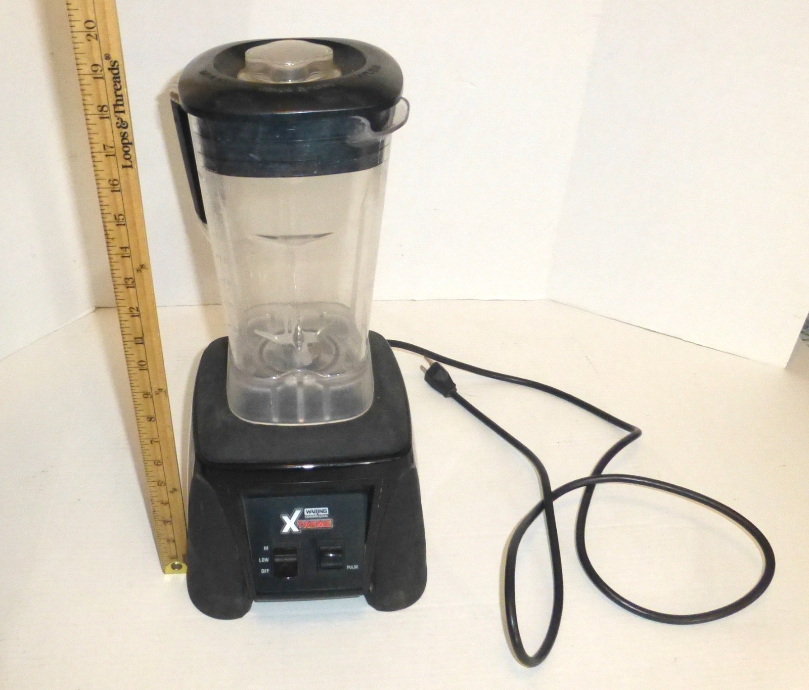Waring Commercial Xtreme Hi-Power 64oz MX1000R Blender Model: MX1000XT11 READ