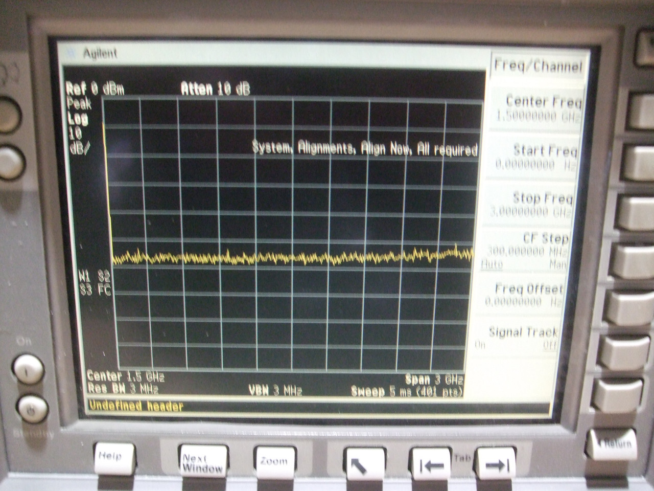 HP Agilent Keysight E4402B Spectrum Analyzer OPT *1D5 1D6 1DN 1DR 1DS A4H AYX BA