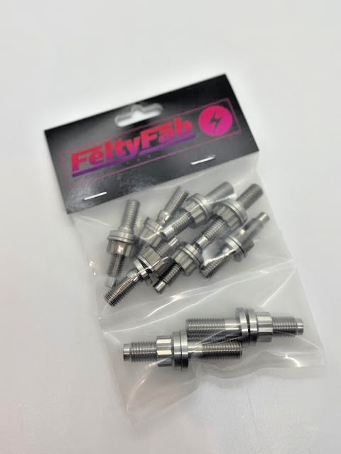 Titanium 4G63 Exhaust Manifold Stud Kit – Fits Evo 4-9, DSM & Galant VR4