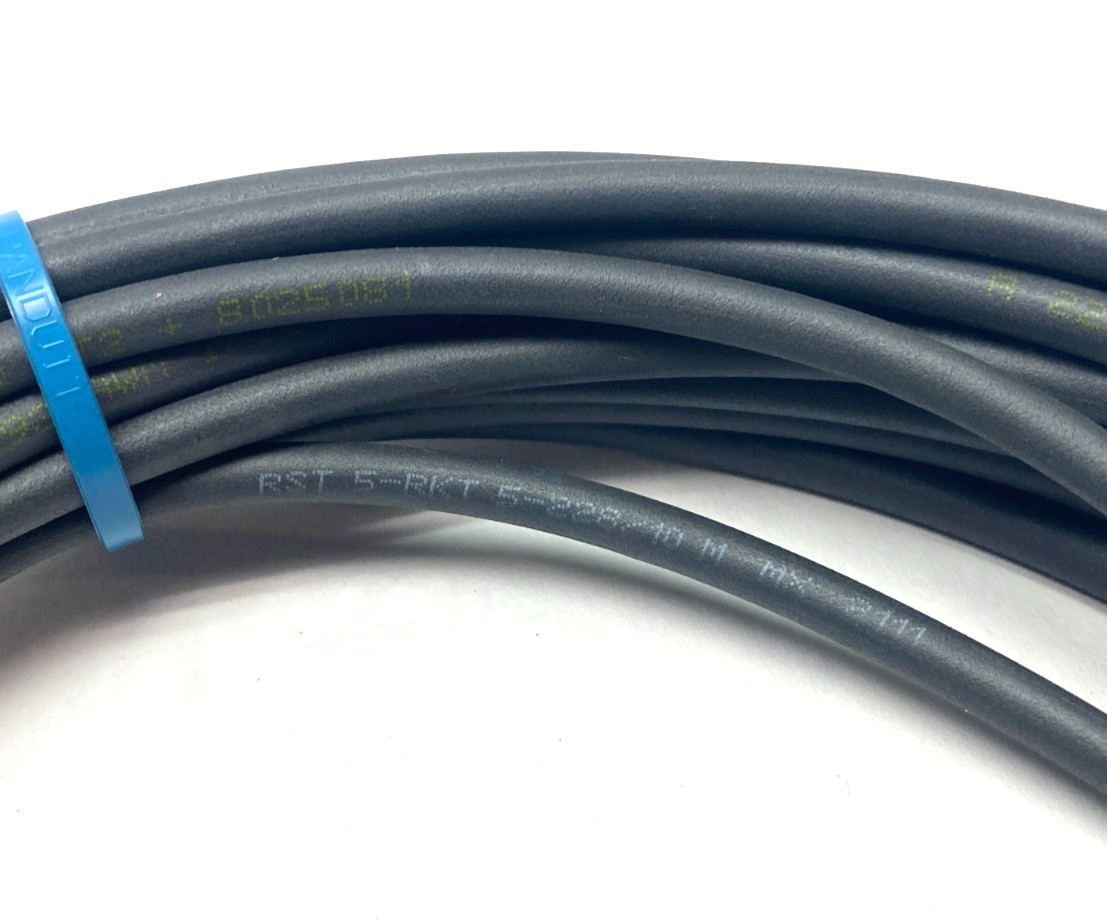 Lumberg RST 5-RKT 5-228/10M Double End Connection Cordset M/F M12 5-Pin 10m