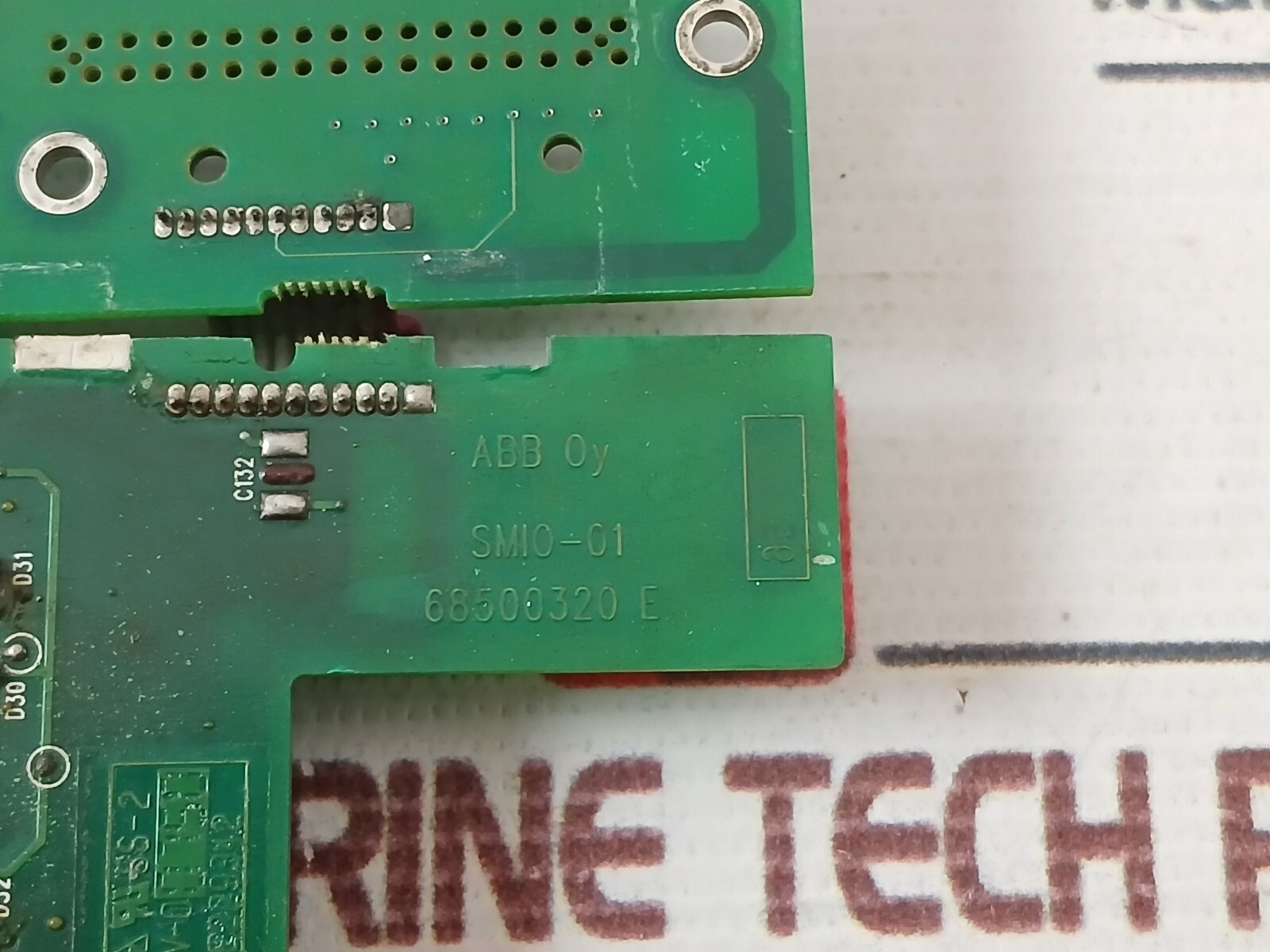 ABB SMIO-01C Fieldbus Module RS485 Bus Termination Rev M 68500320 E 94V-0