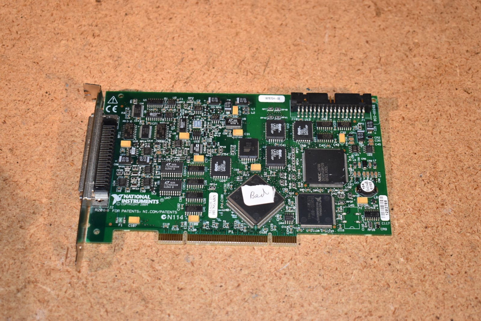 National Instruments PCI-6024E Multifunction I/O Device Analog And Digital Card