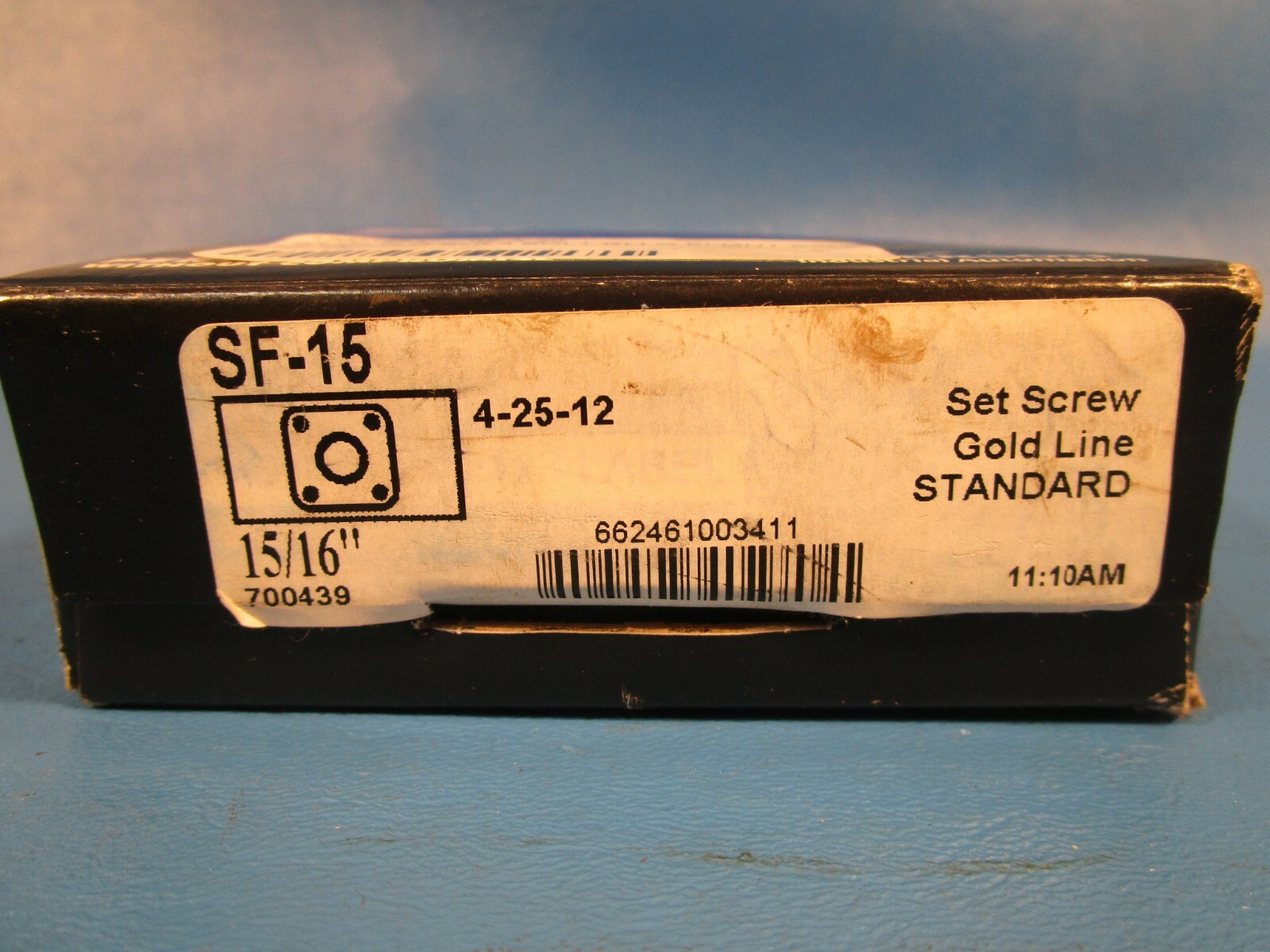 SealMaster, SF-15, 700439, 15/16″ 4 Bolt Flange Unit, Set Screw Locking