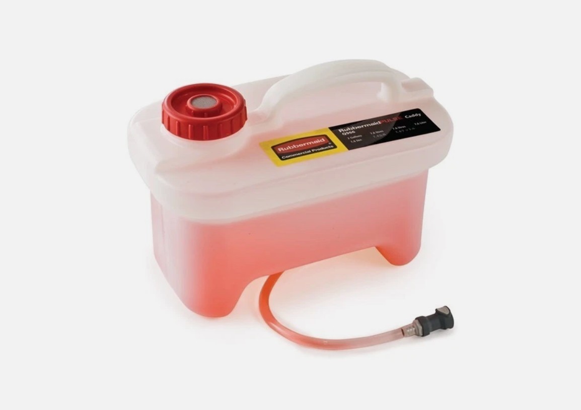 Rubbermaid Hygen Q96600 Pulse Caddy 2 Gal High Capacity Commercial Products