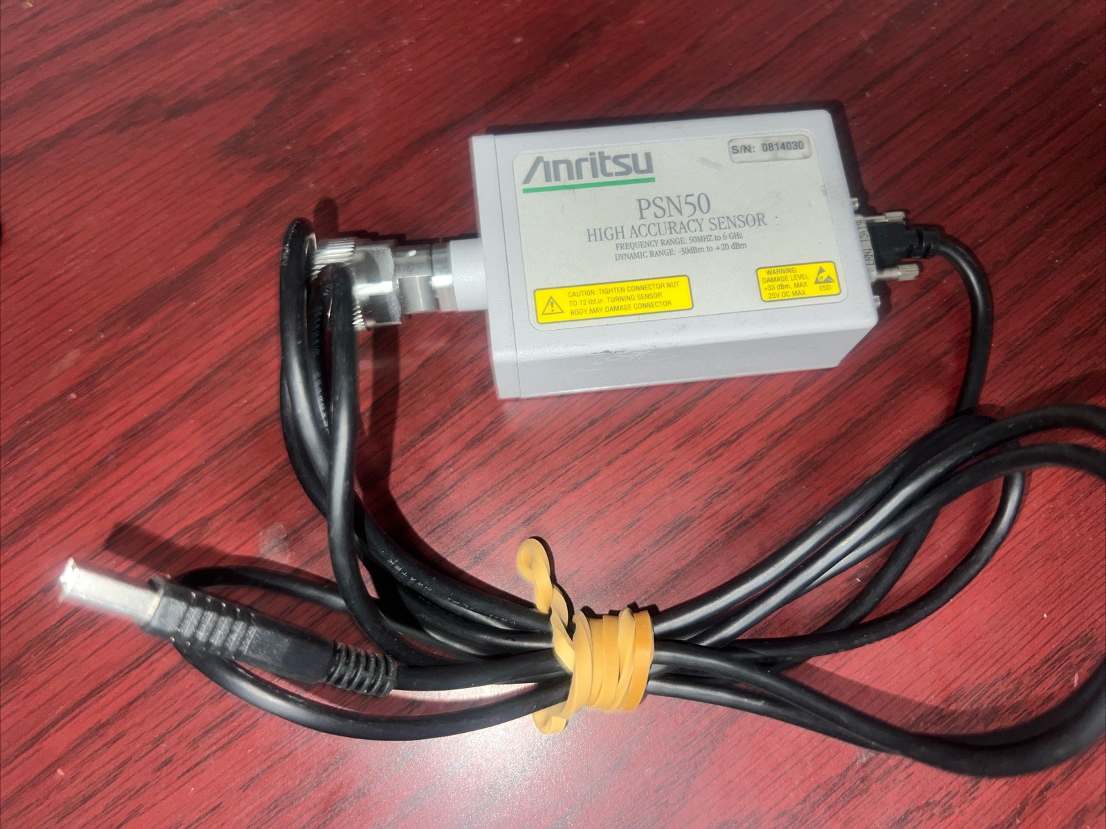 Anritsu PSN50 50MHz 6GHz Power Meter 50MHz to 6 GHz, -30dBm to +20dBm