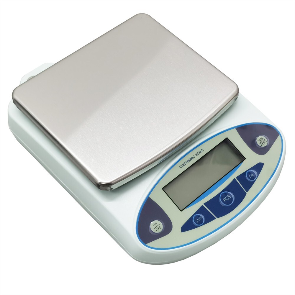 Lab Kitchen Electronic Balance for Weighing High Precision Dual Use 5kgx0.01g