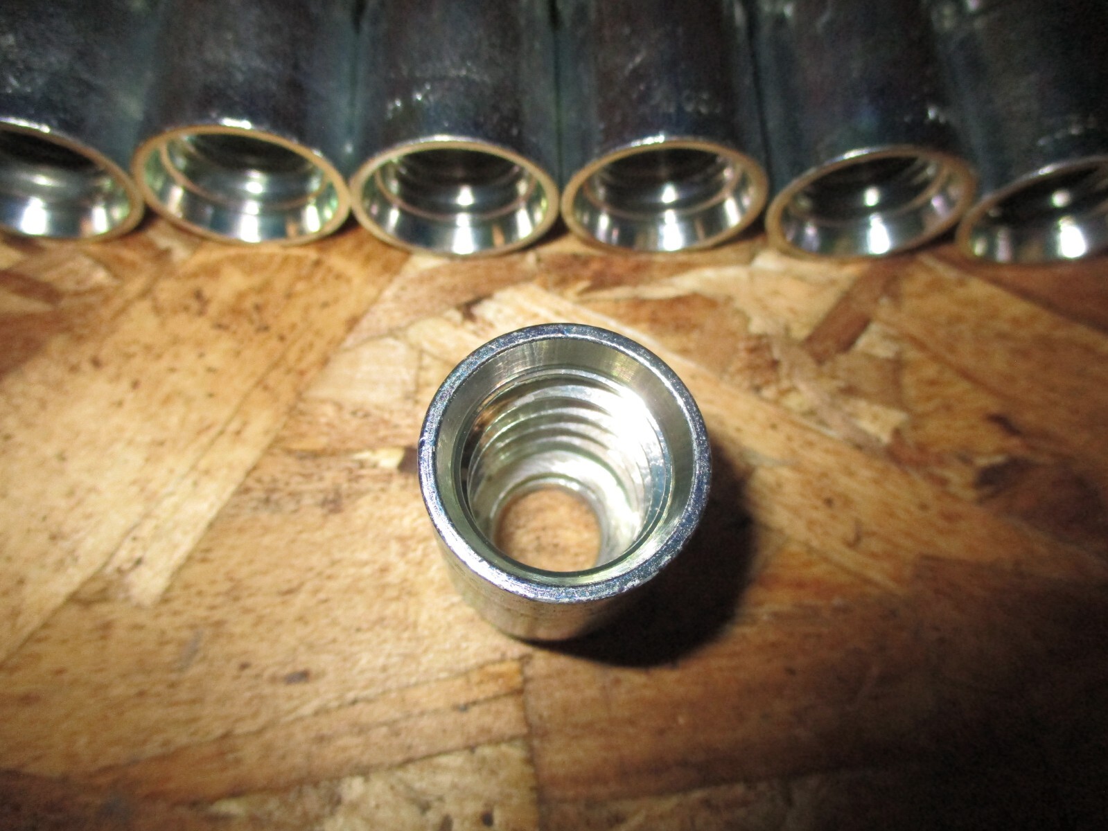 20 PACK MANULI HYDRAULIC HOSE FITTINGS 2 PIECE FERRULE 1/4″ 20 PACK