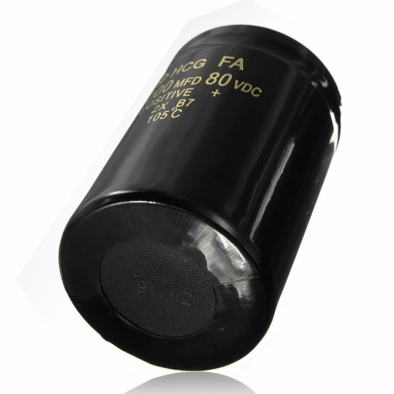 80V 22000UF/MFD Audio Aluminium Electrolytic Capacitor 105℃ Range of Voltages