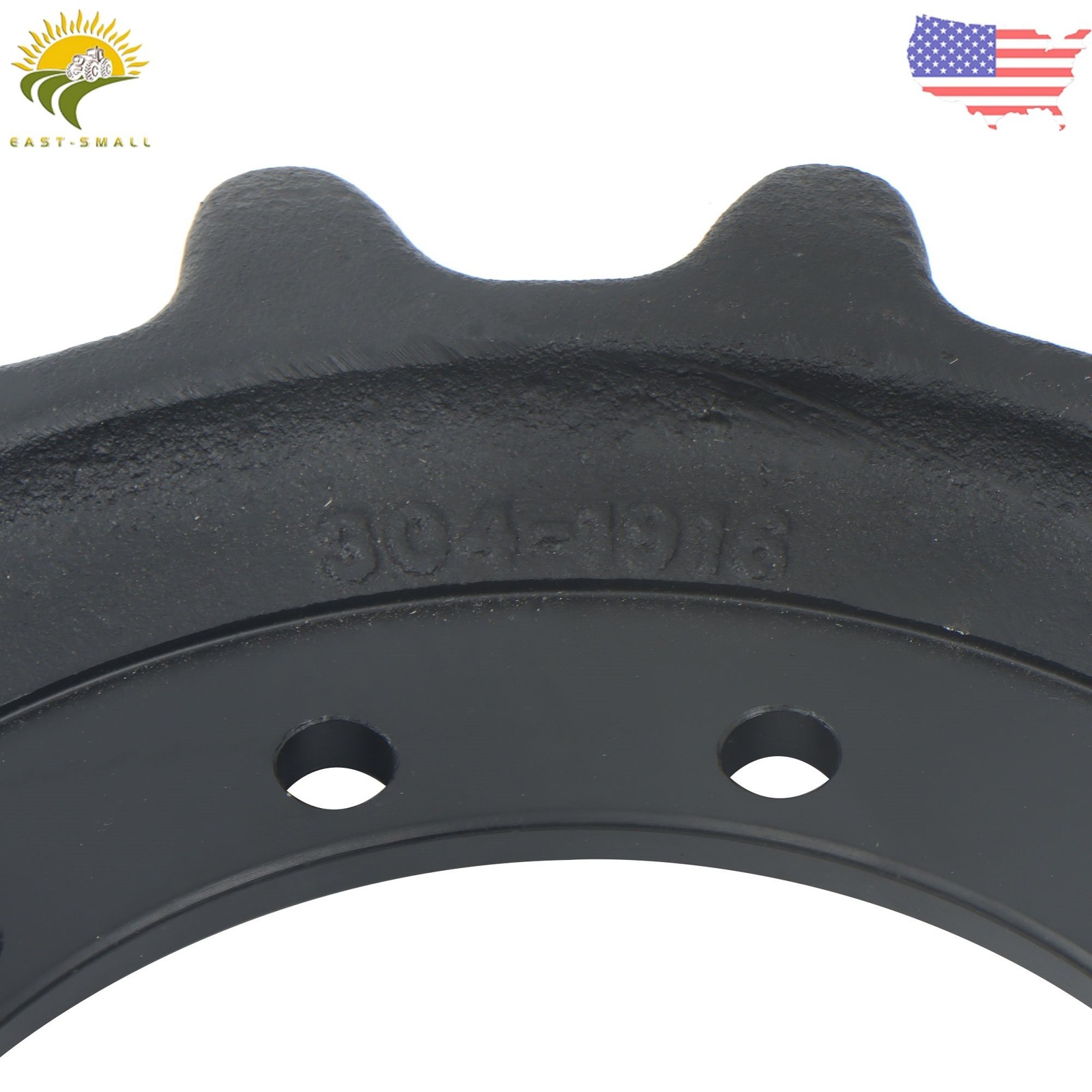 304-1916 Sprocket For CAT 289D 289D3 289DLRC 299C 299D 12 Bolt Hole 17Teeth