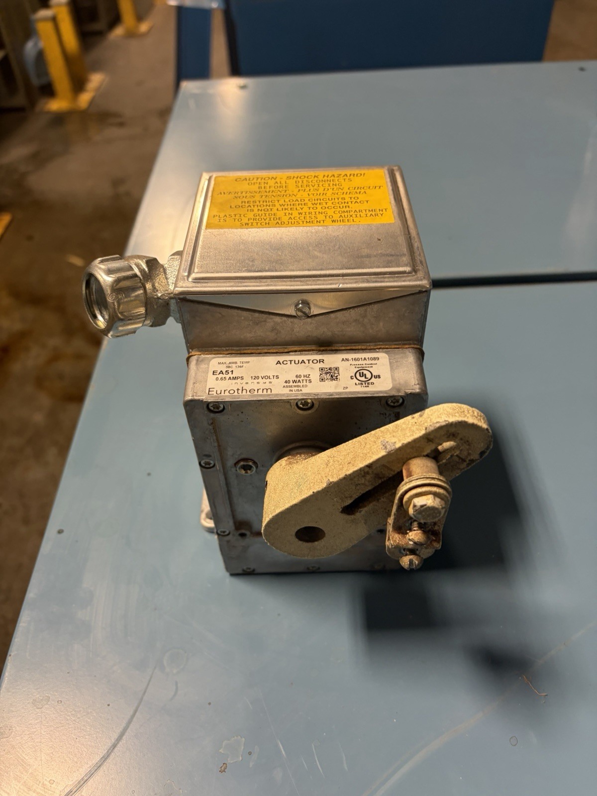 EUROTHERM EA51 ACTUATOR 120V 0.9A USED