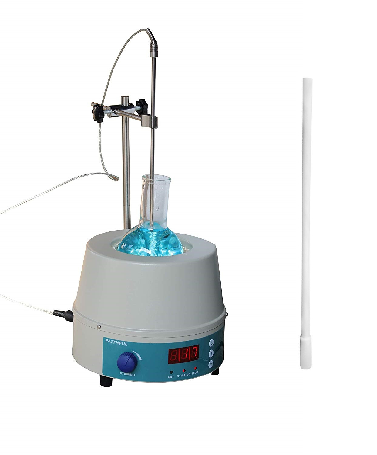 Digital Heating Mantle with Magnetic Stirring, 2000ml, 0-1600rpm, 110V, 450W