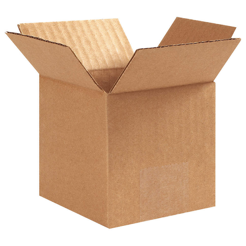 GRAINGER APPROVED 55VG02 Shipping Box,Cube,Single Wall,32 ECT PK 25
