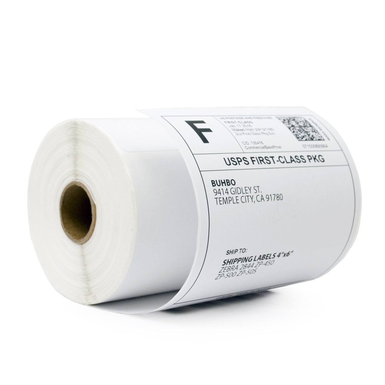“Buhbo 4″”x6″” Direct Thermal Shipping Labels for Zebra 250 Labels/Roll”