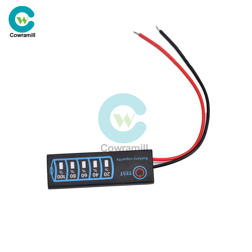 DC5V-30V Intelligent LED Battery Capacity Indicator Board 3-mode Battery Monitor