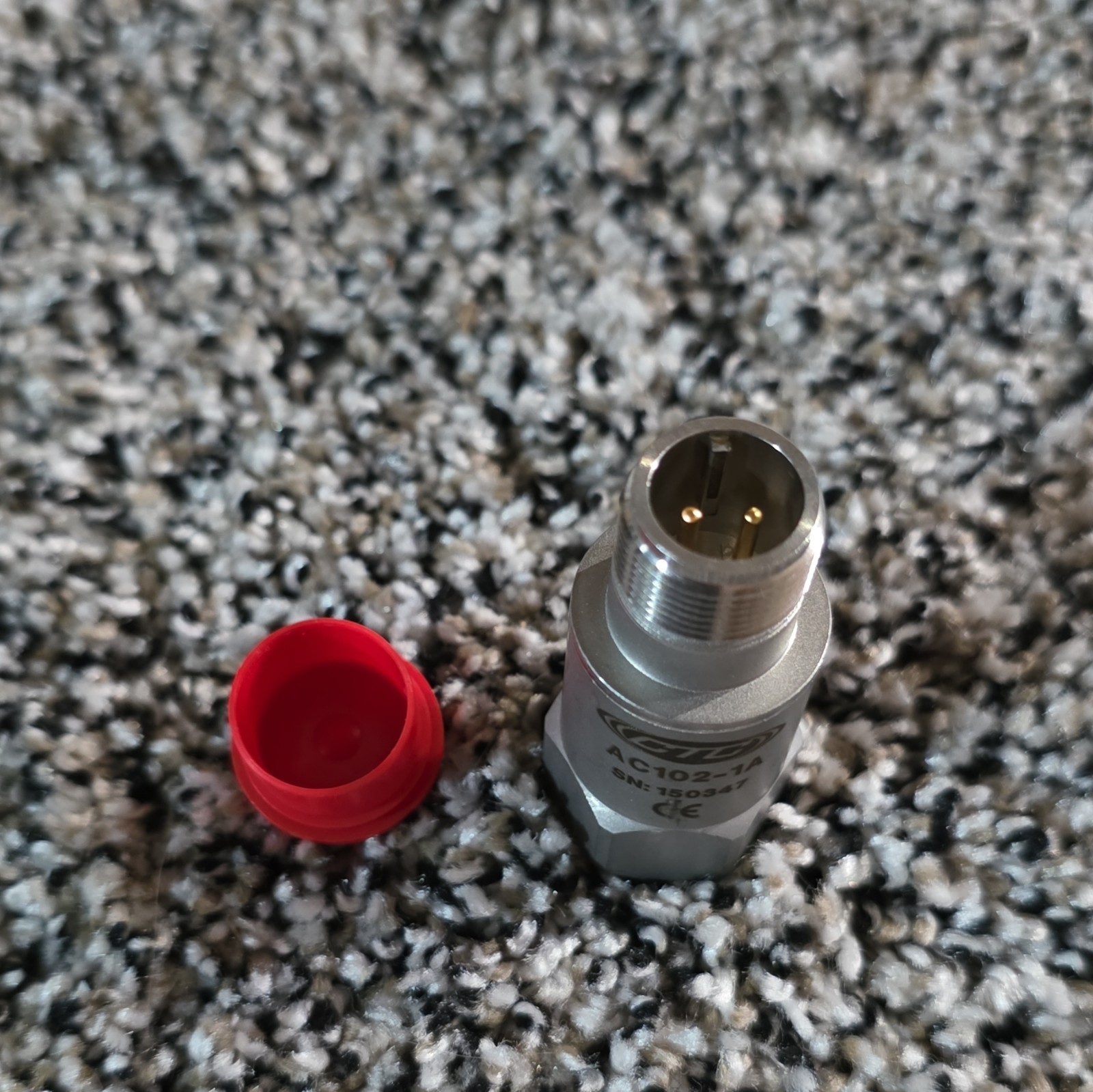 CTC AC102-1A Accelerometer Vibration Sensor Analog 100mV/g Connector Shielded