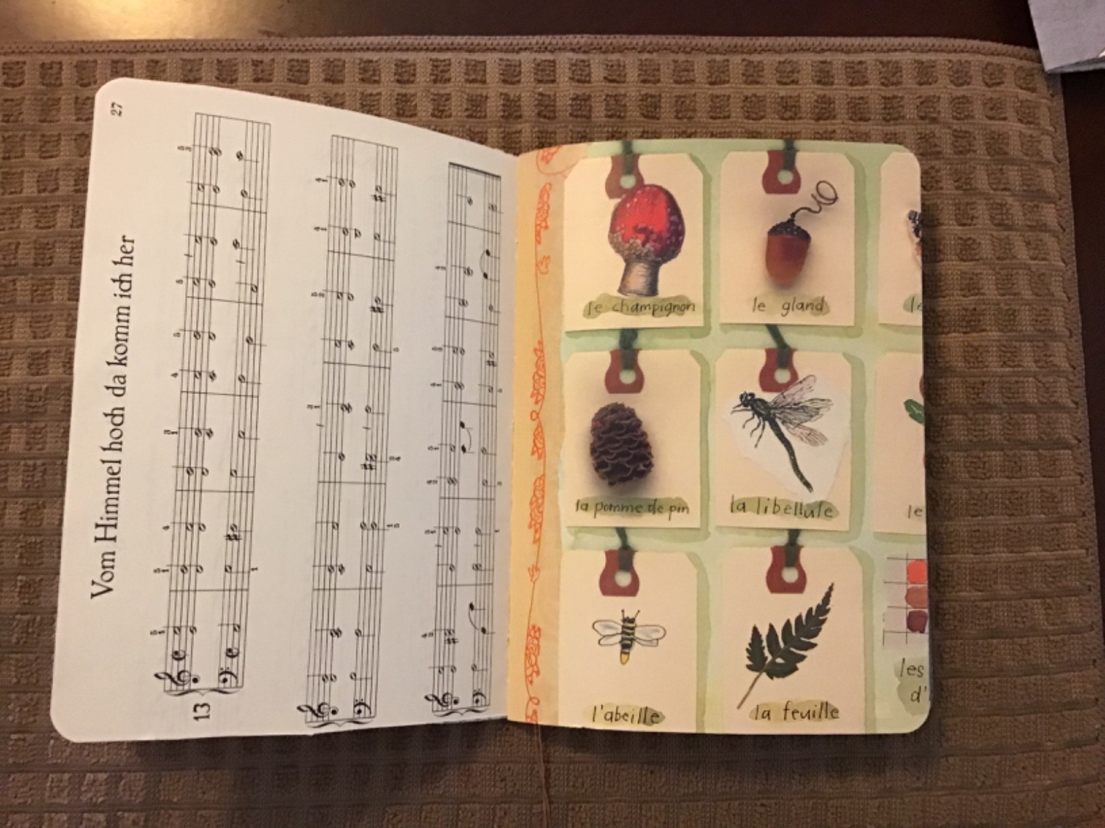 Handmade Junk Journal Naked Junk Journal 8” x 6” Deer Print Card Stock Cover