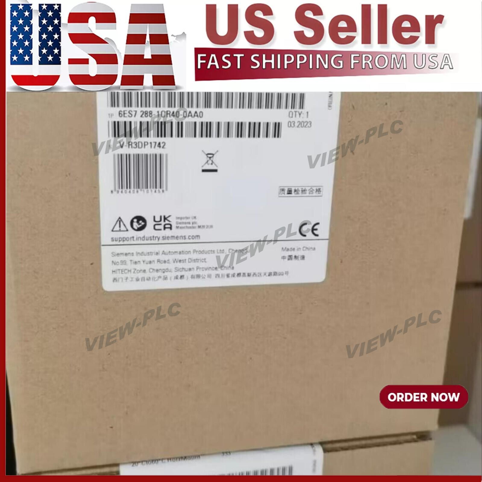 New Siemens 6ES7288-1CR40-0AA0 SIMATIC S7-200 SMART CPU CR40 6ES7 288-1CR40-0AA0