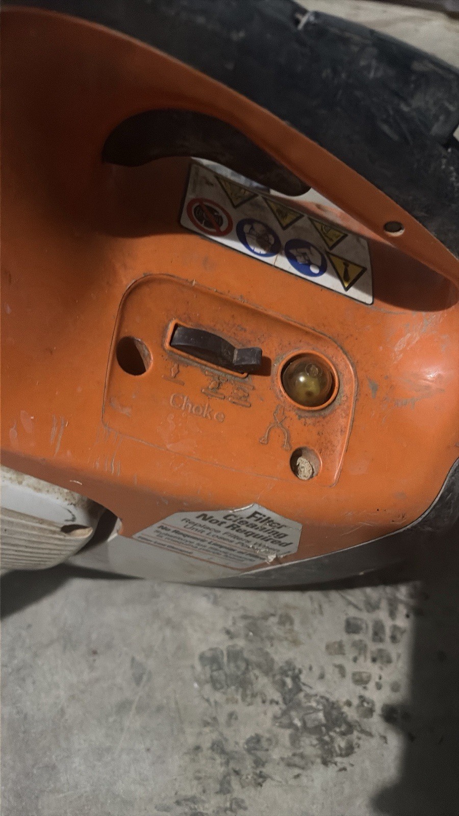 STIHL TS420 14 inch Gas Handheld – Cut-Off – Orange