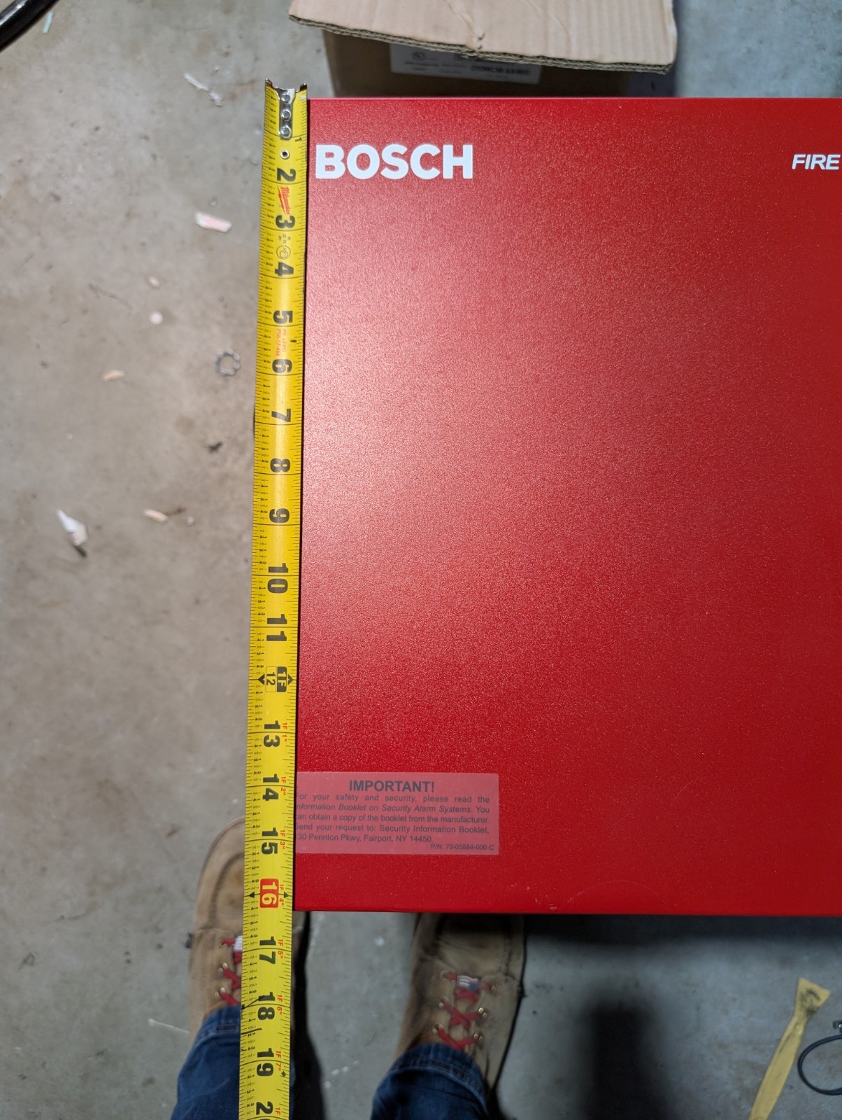 Bosch D8109 with Bosch D7412GV4+D125B+D192G+D928+Transformer