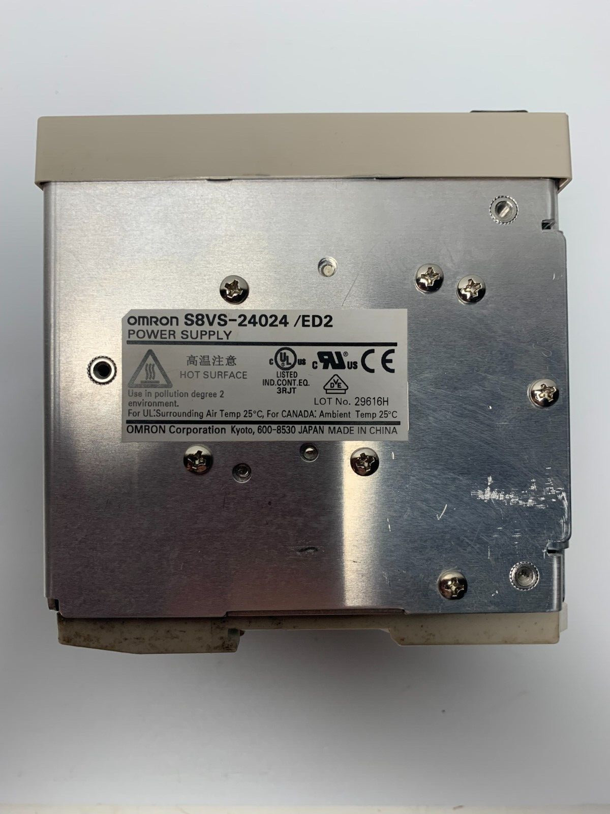 Omron S8VS-24024/ED2 Solid State Power Supply