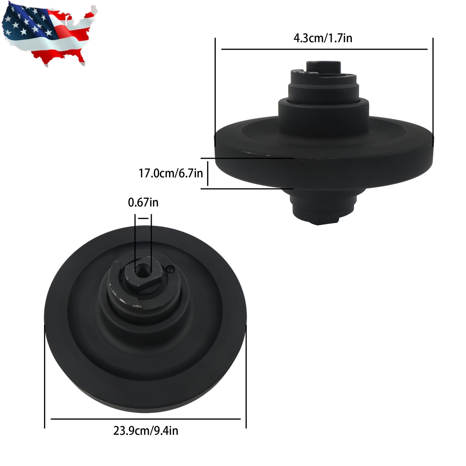 Track Idler Wheel for New Holland C175 C185 C190 Skid Steer 87480413 87535299