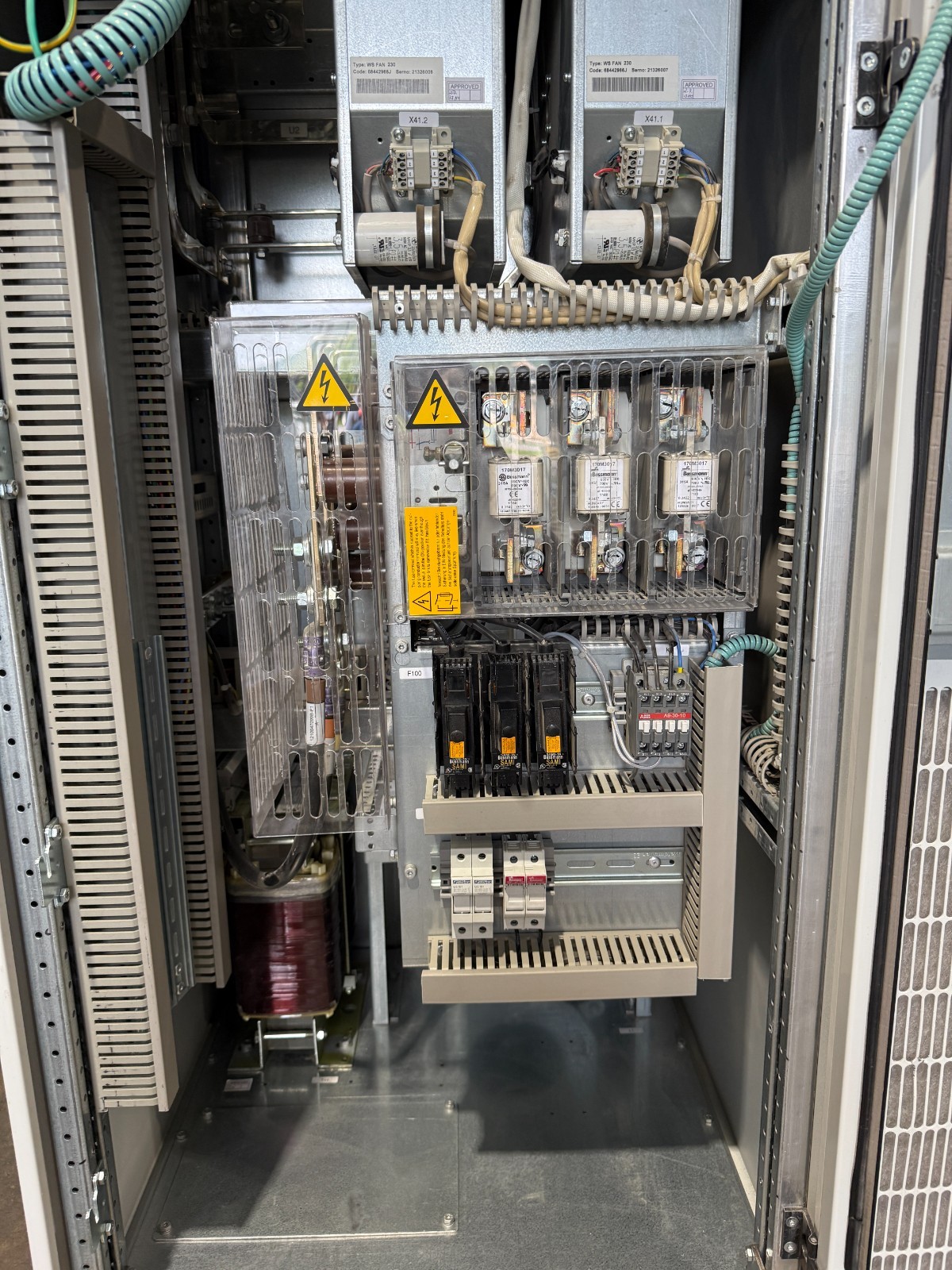 150 HP / 110 KW ABB inverter, Drive, VFD, ACS800-37-0170-5+B054+C129+8L506