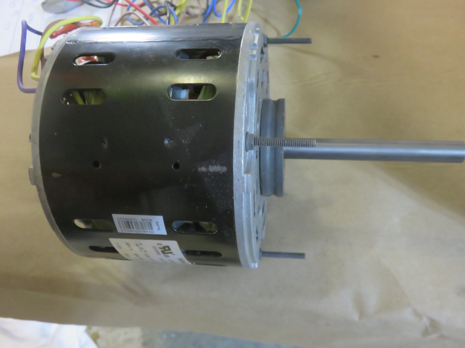 Furnace Blower Motor Jard 22583 1/4 HP 115 volt Reversible Universal Replacement