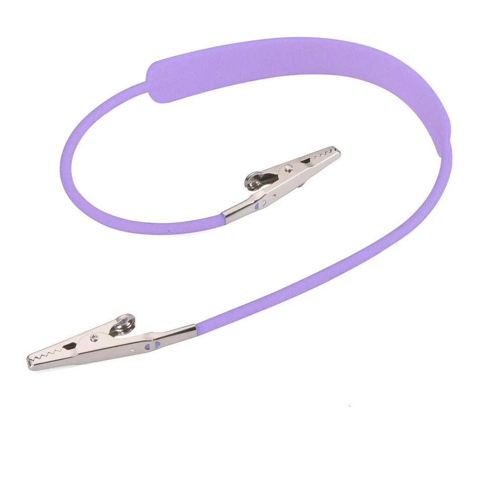 1 Pcs Dental Bib Napkin Holder Clip Silicon Flexible Anti-Slip Silicone Chain