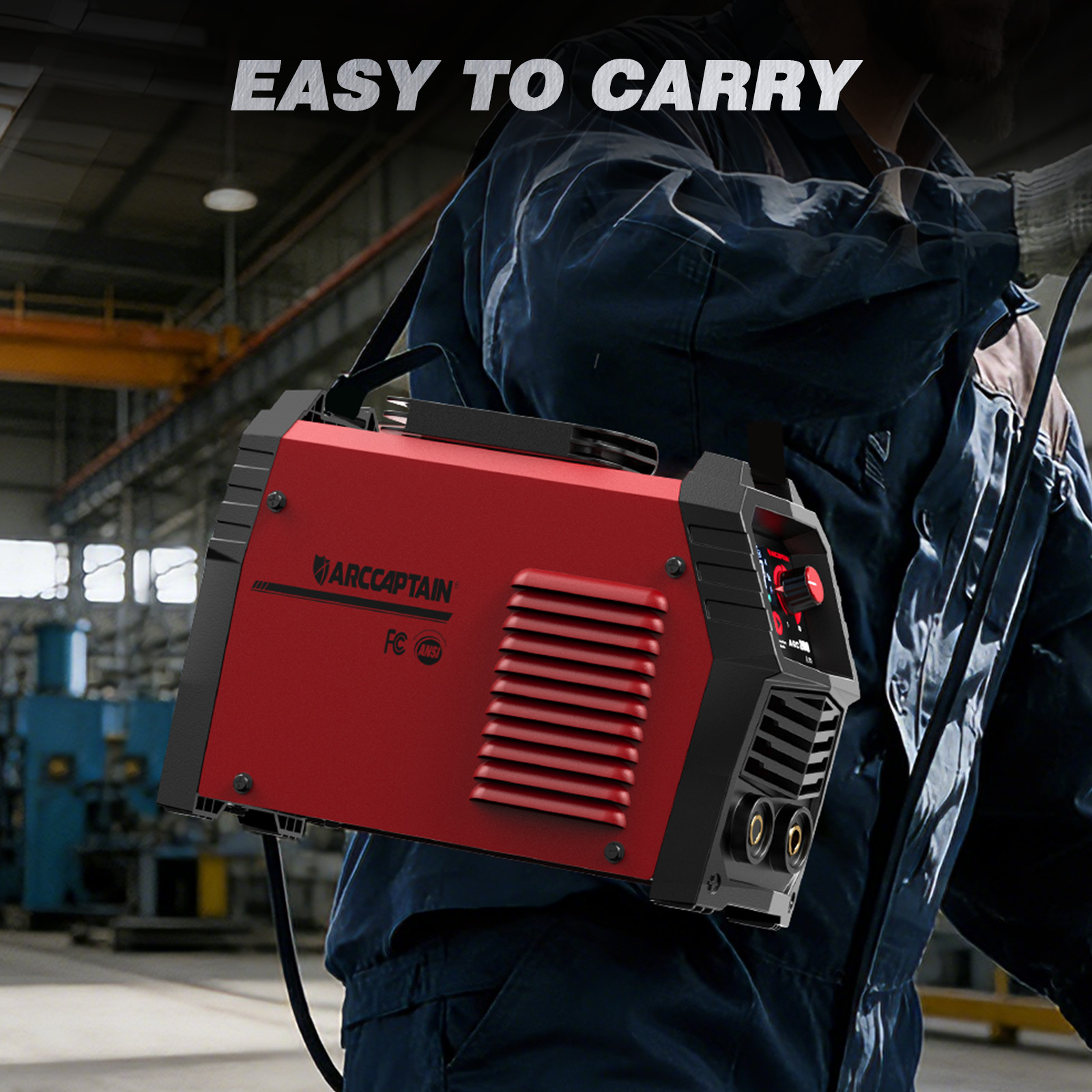ARCCAPTAIN Stick Welder 200Amp ARC/MMA/Lift TIG Welding Machine 110V/220V IGBT🔥