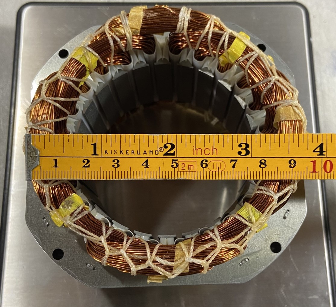 Scrap Copper / Steel Motor stator over 4 lbs for Recovery Recycle