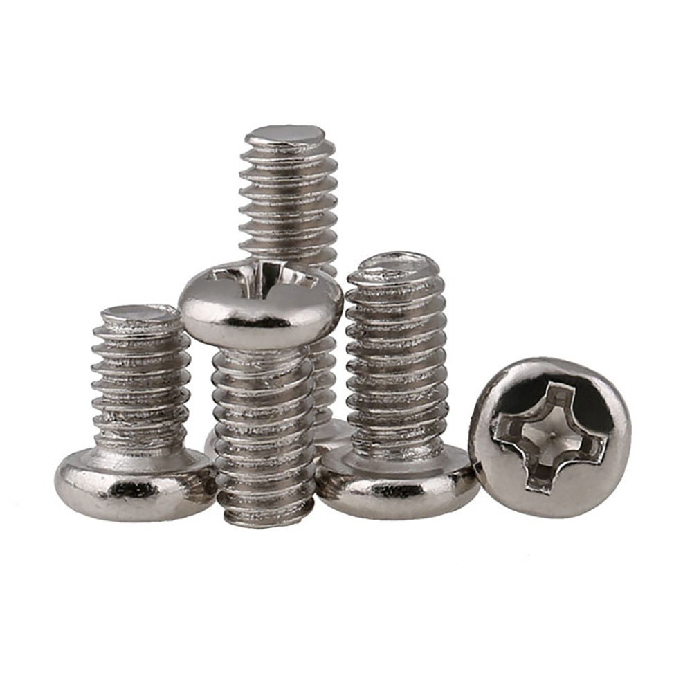 Phillips Pan Head Machine Screws M1.2 M1.4 M1.6 M2 M3 M4 Nickel Plated Screw