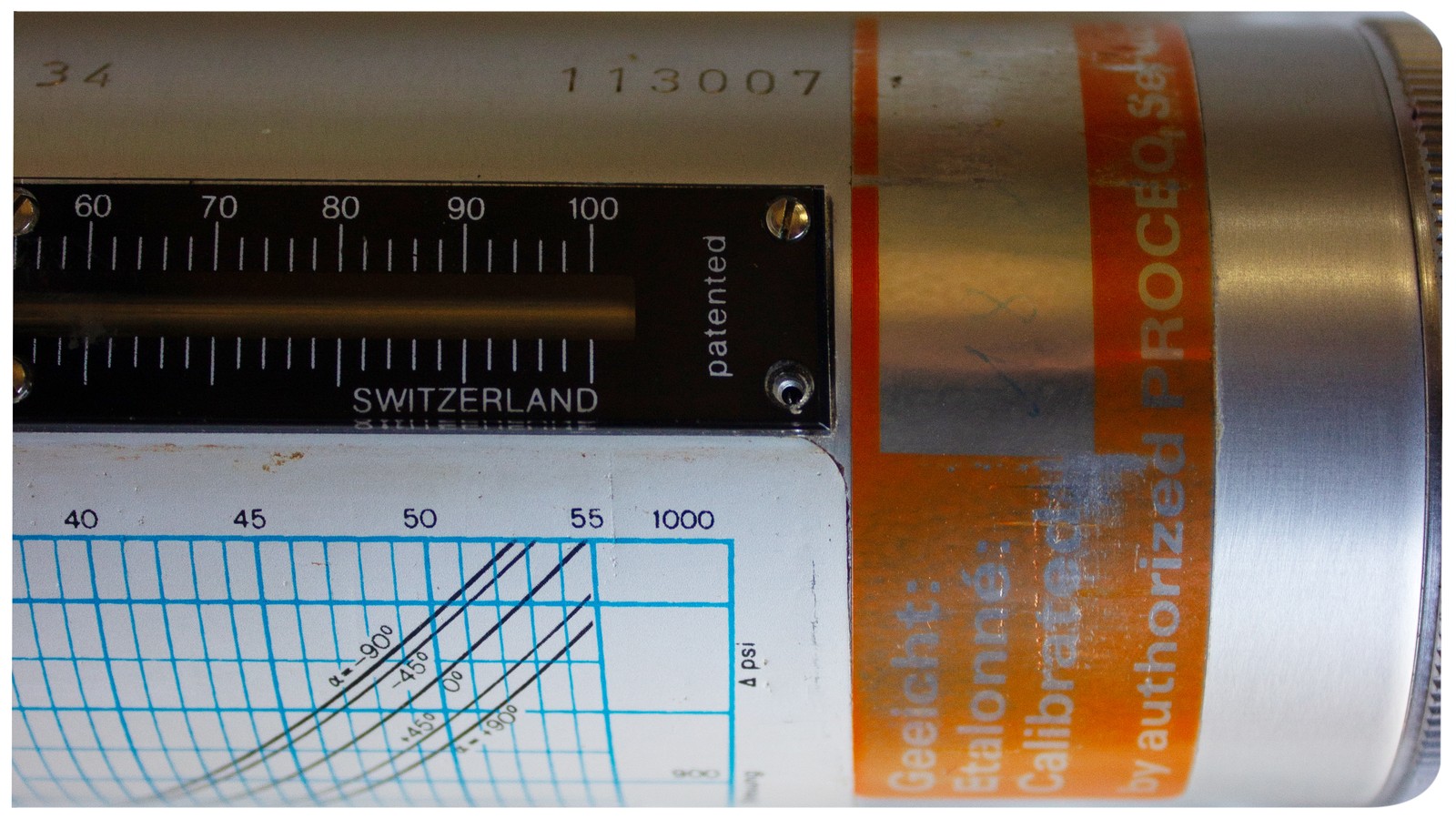 PROCEQ ORIGINAL SCHMIDT Concrete REBOUND HAMMER Type N-34 SWITZERLAND Tester 90s
