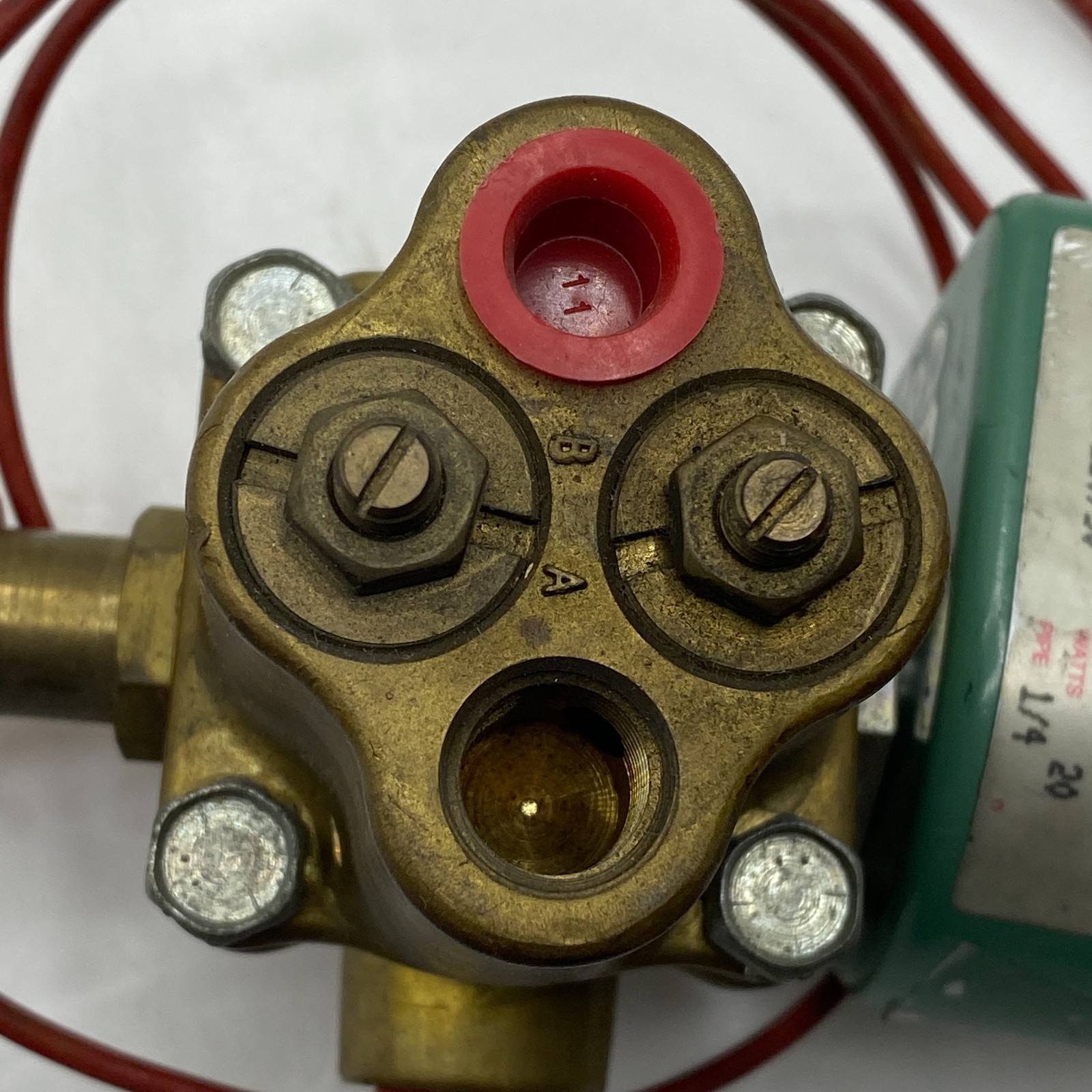 ASCO 8342C1MMS SOLENOID VALVE RED-HAT FFP47631 120/110VOLTS 50/60HZ 20WATTS