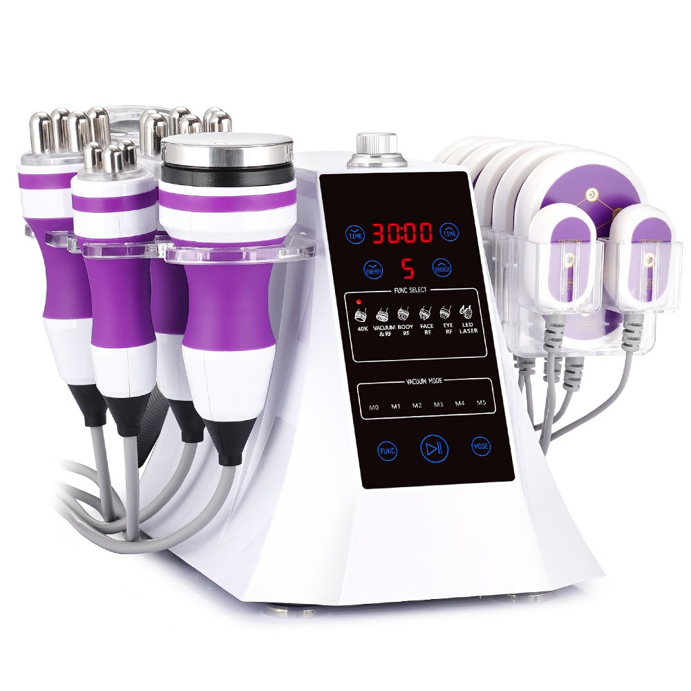 6 in 1 40-K Beauty Machine for Body Massage Facial Skin Care Skin Lifting Lost