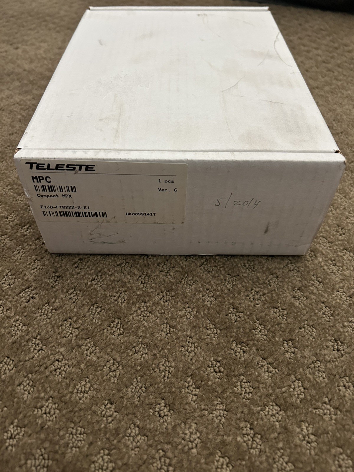 NEW Teleste MPEG4 Video Encoder E1JD-FTRXXX-X-E1 MPC Made In Finland Compact MPX