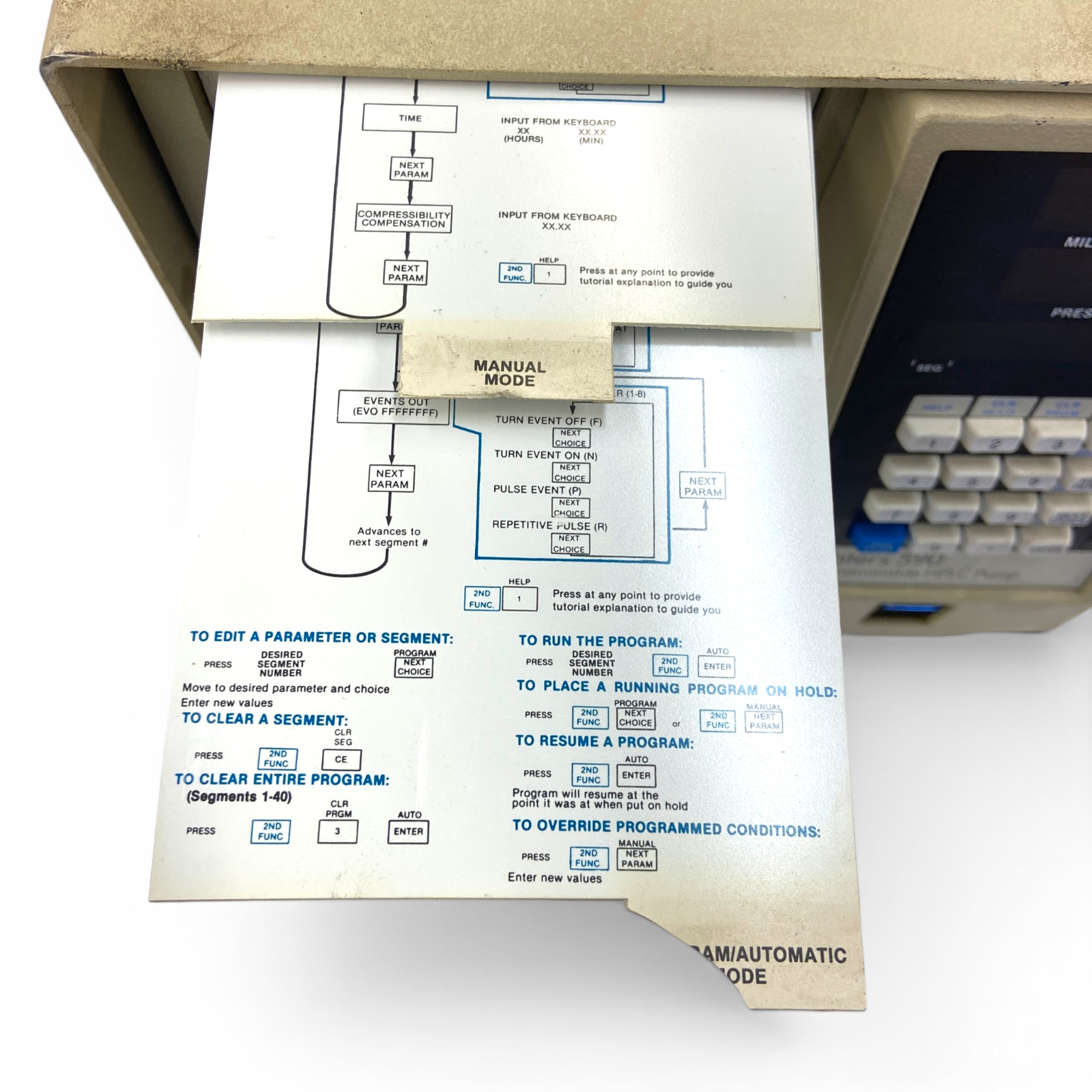 Waters Millipore 590 Programmable HPLC Pump Solvent Delivery System Module