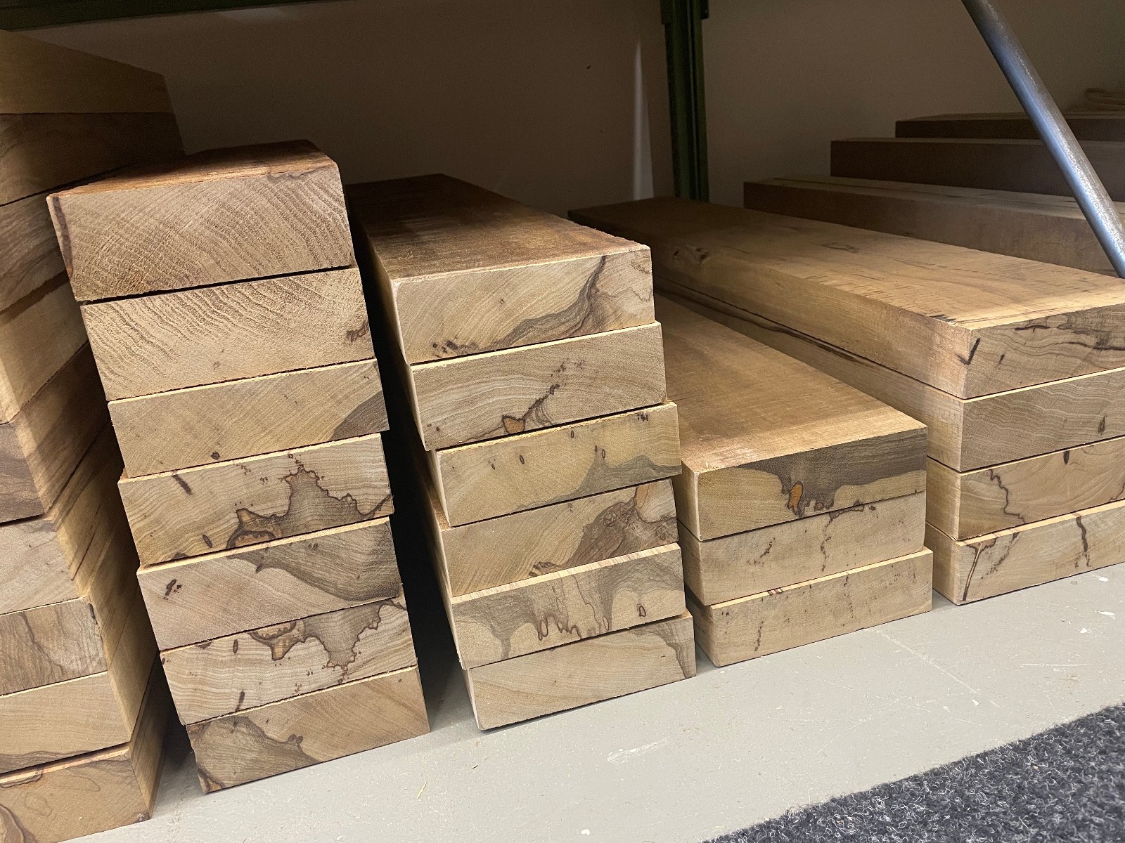 Black Limba Sawn Timber | Woodturning | 100CM Length | 50mm Thickness | V. Widths