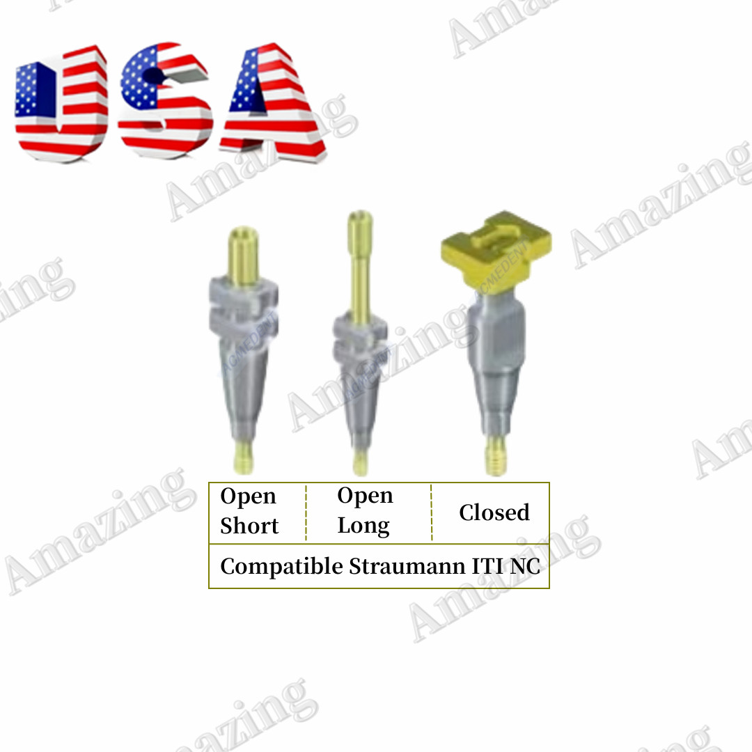 NC/RC Dental Transfer Open/Closed Tray Impression Coping Fits Straumann ITI USA