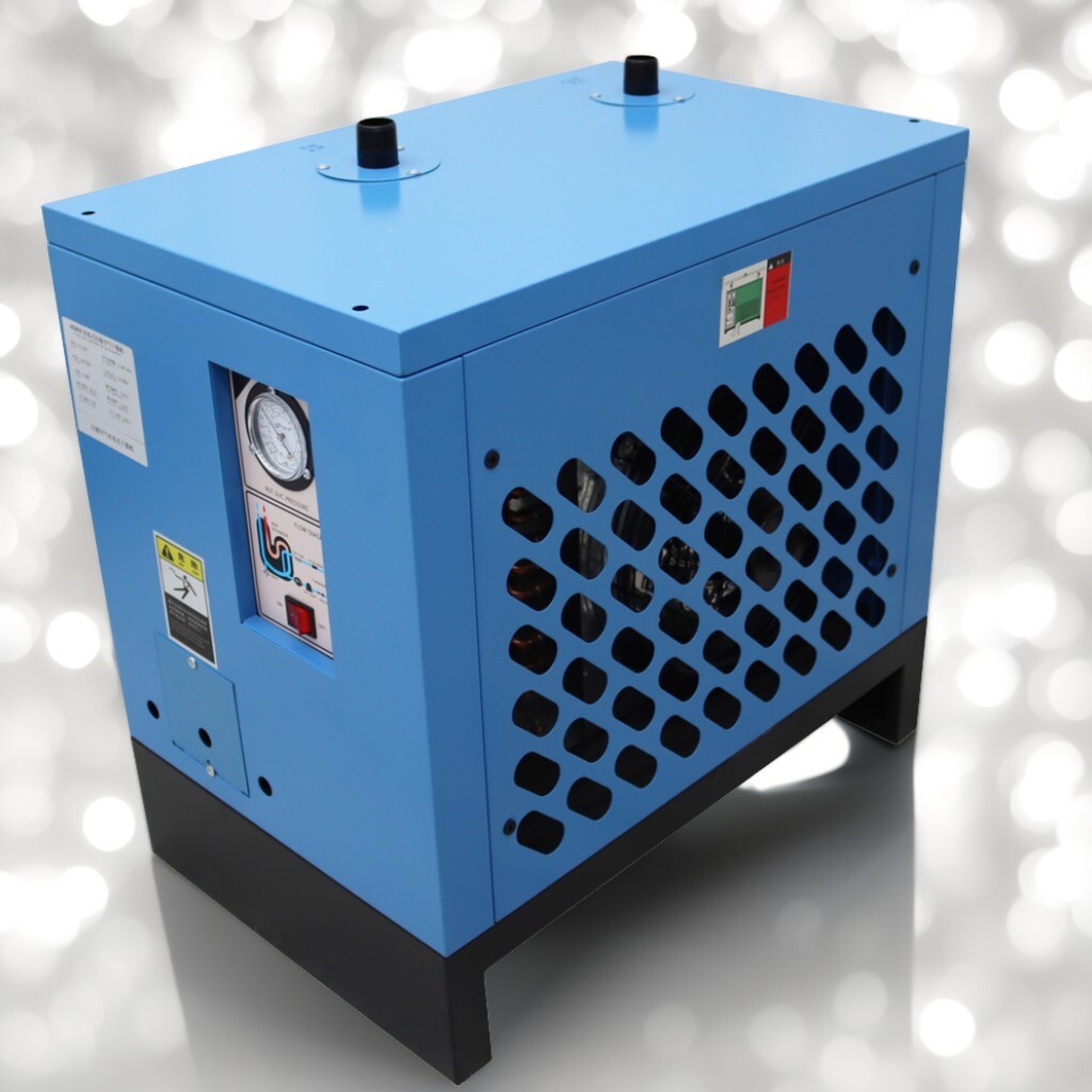 35 cfm Refrigerated Drying Equipment Compressed Air Dryer 1.0m³/min 220V 600W