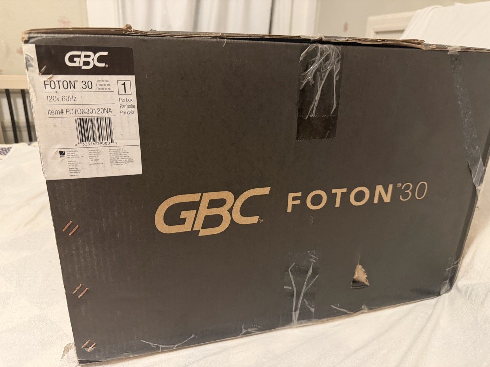 NEW SEALED GBC FOTON 30 Automatic LaminatorFOTON30120NA Auto Feed