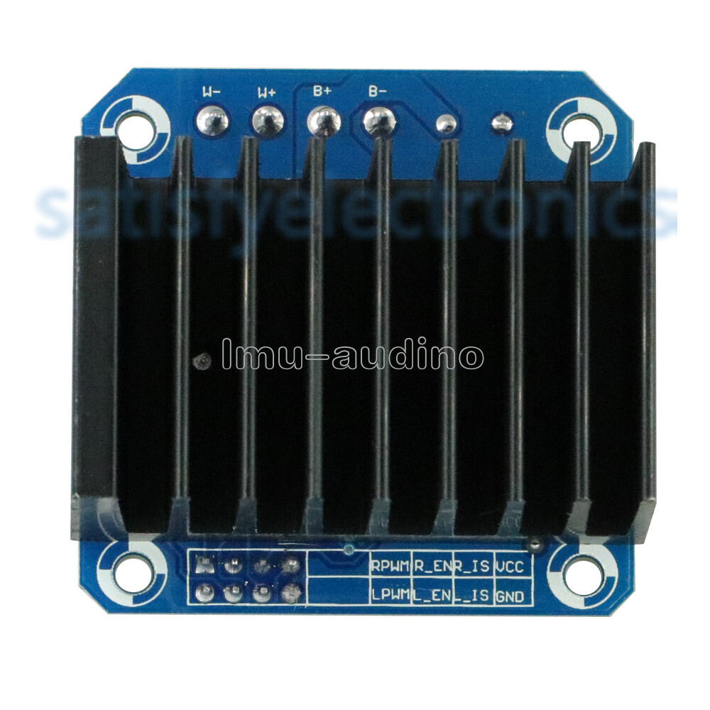 1/2/5/10PCS 43A Dual BTS7960B Stepper Motor Driver DC H-Bridge PWM For Arduino
