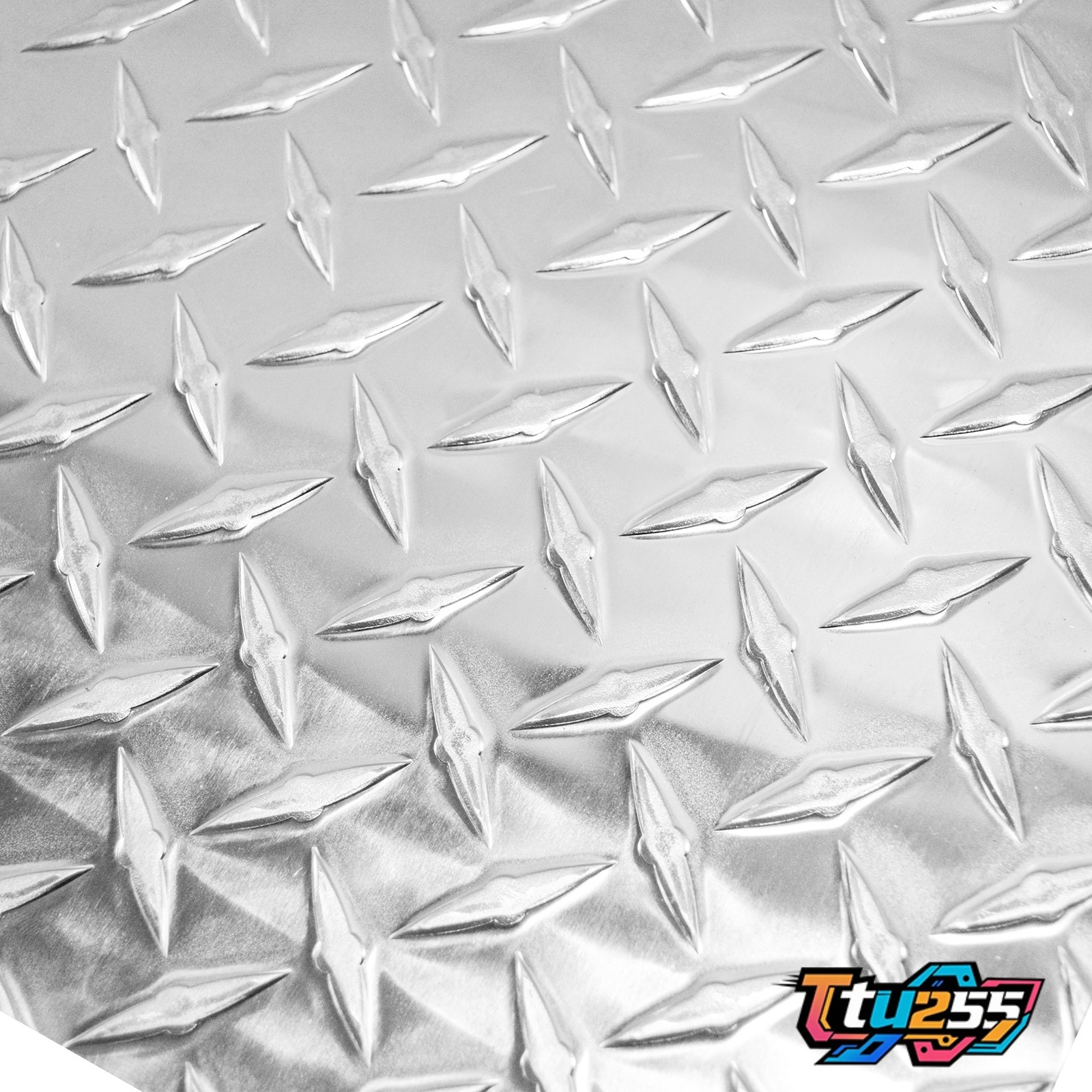 10.63″x 10.63″ Diamond Textured Aluminum Sheet Premium